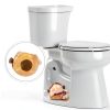 Toilet Floor Caps Joogour Resin Decorative Universal Fit-3