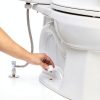 Fluidmaster Toilet Floor Caps White Plastic Adjustable-3