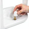 Skrfren Toilet Bolt Caps White ABS Plastic Universal Fit-4