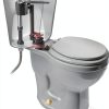 Fluidmaster Toilet Floor Caps White Plastic Adjustable-2