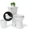 KOICDO Ceramic Bird Toilet Bolt Covers Decorative Home-4