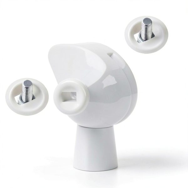 WJIAAA Toilet Bolt Covers Universal Fit Durable PP Material-3