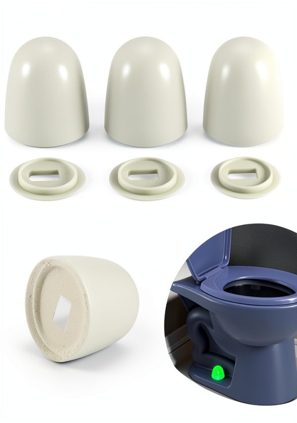 BADAO Toilet Bolt Covers Glow in Dark Green XLM-088-0