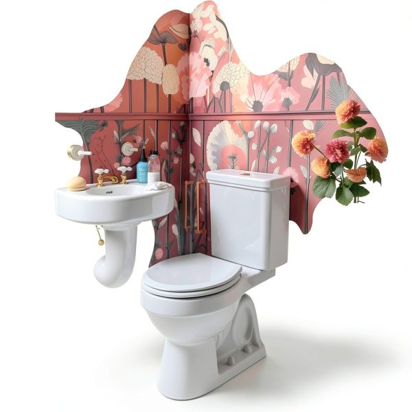 InnoHHustle Toilet Bolt Covers White Plastic Snap On Design-2