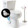 KOICDO Ceramic Bird Toilet Bolt Covers Decorative Home-3