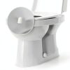 ElevateTech Toilet Bolt Caps White Durable Easy Install-6