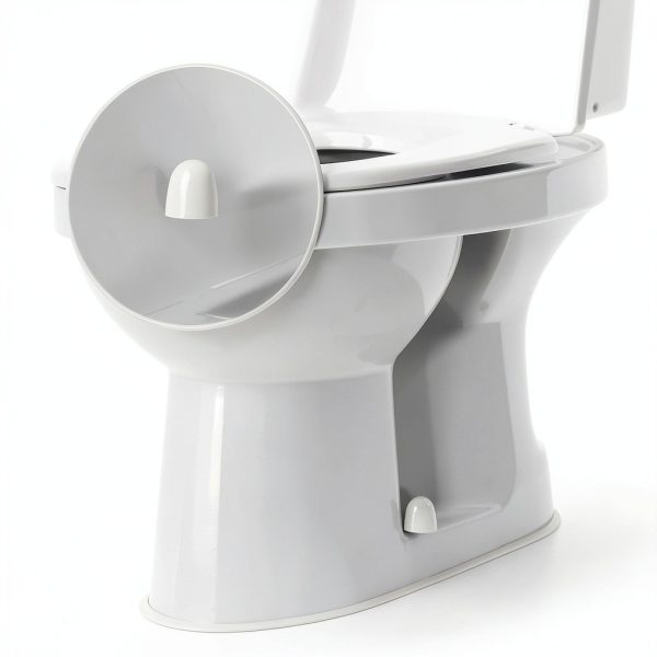 ElevateTech Toilet Bolt Caps White Durable Easy Install-6