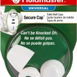 Fluidmaster Toilet Floor Caps White Plastic Adjustable-0