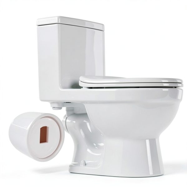 Y.A. LOTUS Toilet Bolt Caps White Durable Rust Protection-4