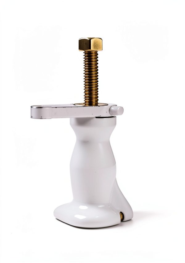 Lorzot Ceramic Cat Toilet Bolt Covers White Decorative-6