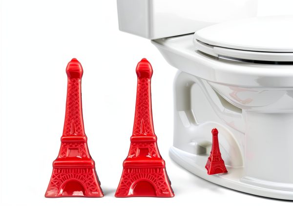 MQZQP Pink Toilet Bolt Covers Ceramic Easy Install 2-Pack-0