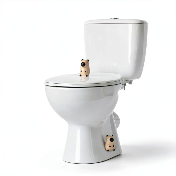 Capybara Toilet Bolt Caps Ceramic Decorative Home-3