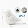 KOICDO Ceramic Bird Toilet Bolt Covers Decorative Home-1