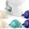 Frstem Ceramic Toilet Floor Bolt Caps Turtle Design Home-0