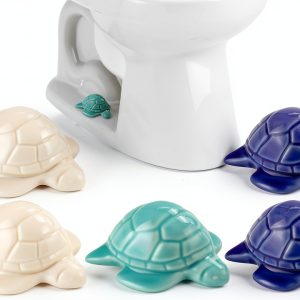 Frstem Ceramic Toilet Floor Bolt Caps Turtle Design Home-0
