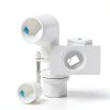 WJIAAA Toilet Bolt Covers Universal Fit Durable PP Material-5
