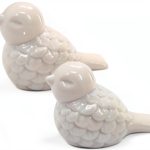 KOICDO Ceramic Bird Toilet Bolt Covers Decorative Home-0
