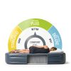 Intex Queen Air Mattress with Built-In Pillow Grey 18-inch-1