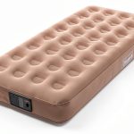 Coleman QuickBed Elite Extra-High Airbed with Built-In Pump Leak-Free Airbed with Soft Plush Top and Carry Bag Queen and Twin Options Available-0
