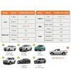 Thickened Inflatable Car Mattress for Back Seat - SUV Air Mattress Bed for Camping & Road Trips, Portable Car Blow Up Mattress with Cup Holder, 2 Pillows & Carry Bag - Grey-3