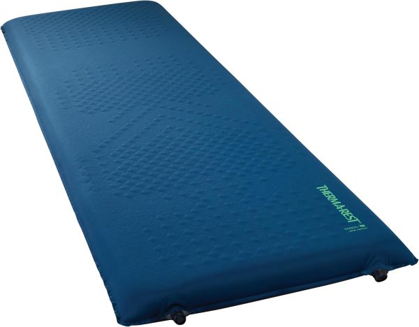 Therm-a-Rest LuxuryMap self-inflating pad Large 25x77 Poseidon Blue-0