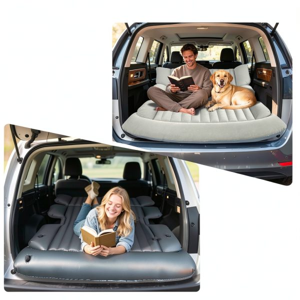 SUV Air Mattress AearKing Thickened Double-sided Car Bed with 2-2