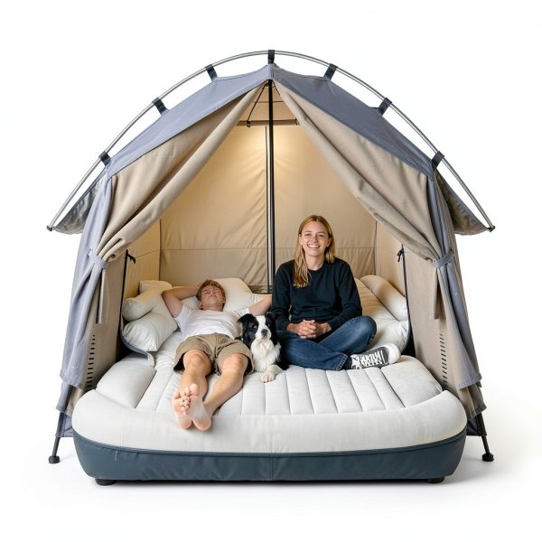 SUV Air Mattress AearKing Thickened Double-sided Car Bed with 2-6