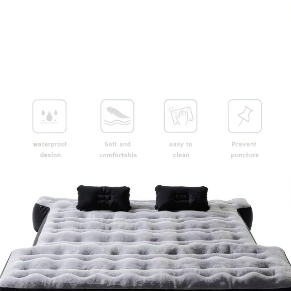 Inflatable Truck Bed Mattress Onirii 5.5-5.8 Ft Size Flocking & Pump-4
